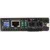 StarTech.com 10/100 Mbps Multi Mode Fiber Media Converter SC – Up to 1.2 miles/2km, TAA (ET90110SC2)(Chassis Mount)