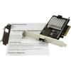 StarTech.com 10G Network Card – 1x 10G Open SFP+ Multimode LC Fiber Connector – Intel 82599 Chip – Gigabit Ethernet Card (PEX10000SRI), Black(10G Card)
