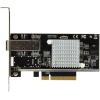 StarTech.com 10G Network Card – 1x 10G Open SFP+ Multimode LC Fiber Connector – Intel 82599 Chip – Gigabit Ethernet Card (PEX10000SRI), Black(10G Card)