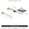 StarTech.com 10G PCIe SFP+ Card – Single SFP+ Port Network Adapter – Open SFP+ for MSA-Compliant Modules/Direct-Attach Cables – 10 Gigabit Fiber PCIe NIC – PCI Express SFP+ Network Card (PEX10GSFP)