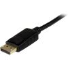 StarTech.com 10ft (3m) DisplayPort to HDMI Cable – 4K 30Hz – DisplayPort to HDMI Adapter Cable – DP 1.2 to HDMI Monitor Cable Converter – Latching DP Connector – Passive DP to HDMI Cord (DP2HDMM3MB)