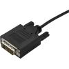 StarTech.com 10ft (3m)USB C to DVI Cable-1080p(Single Link)USB Type-C(DP Alt Mode HBR2)to DVI-Digital Video Adapter Cable – Works w/Thunderbolt 3-Laptop to DVI Monitor/Display(CDP2DVI3MBNL), 9.8 feet(9.8 feet)