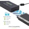 StarTech.com 1:1 Standalone Hard Drive and USB Thumb Drive Duplicator/Eraser, USB Flash and SATA HDD/SSD Disk Cloner/Copier and Wiper, Toolless Sanitizer, LCD Display, TAA Compliant (SU2DUPERA11)(SATA/SAS)