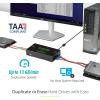StarTech.com 1:1 Standalone Hard Drive and USB Thumb Drive Duplicator/Eraser, USB Flash and SATA HDD/SSD Disk Cloner/Copier and Wiper, Toolless Sanitizer, LCD Display, TAA Compliant (SU2DUPERA11)(SATA/SAS)