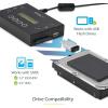 StarTech.com 1:1 Standalone Hard Drive and USB Thumb Drive Duplicator/Eraser, USB Flash and SATA HDD/SSD Disk Cloner/Copier and Wiper, Toolless Sanitizer, LCD Display, TAA Compliant (SU2DUPERA11)(SATA/ USB)