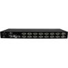 StarTech.com 16-Port KVM Switch with OSD- 1U Rackmount KVM Switch – USB and PS/2 – 1920 x 1440 , TAA @60hz (SV1631DUSB)(USB & PS/2)