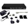 StarTech.com 16-Port KVM Switch with OSD- 1U Rackmount KVM Switch – USB and PS/2 – 1920 x 1440 , TAA @60hz (SV1631DUSB)(USB & PS/2)