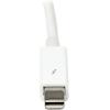 StarTech.com 1m / 3.3ft Thunderbolt Cable – Compatible with Your Thunderbolt 1 and 2 / Mini DisplayPort Devices (TBOLTMM1MW)(White)