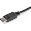 StarTech.com 2 Port DisplayPort KVM Switch – 4K 60Hz – Compact Dual Port UHD DP 1.2 USB Desktop KVM Switch with 4ft Cables & Audio – Bus Powered & Remote Switching – MacBook ThinkPad (SV211DPUA4K)