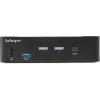 StarTech.com 2 Port DisplayPort KVM Switch – 4K 60Hz – Single Display – Dual Port UHD DP 1.2 USB KVM Switch with Integrated USB 3.0 Hub & Audio-Dell HP Apple Lenovo-TAA Compliant (SV231DPU34K), Black