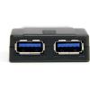 StarTech.com 2 Port Flush Mount ExpressCard 54mm SuperSpeed (5Gbps) USB 3.0 Card Adapter with UASP – Dual Port Laptop ExpressCard USB 3 Controller, TAA (ECUSB3S254F)(Standard Mount)