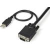 StarTech.com 2 Port USB HDMI Cable KVM Switch with Audio and Remote Switch – USB Powered KVM with HDMI – Dual Port HDMI KVM Switch (SV211HDUA),Black(VGA)