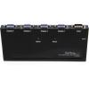 StarTech.com 2 Port VGA Video Splitter – USB Powered – 2048×1536 – VGA Video Monitor Splitter Dual Port (ST122LE) Black(4 Port)