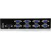 StarTech.com 2 Port VGA Video Splitter – USB Powered – 2048×1536 – VGA Video Monitor Splitter Dual Port (ST122LE) Black(8 Port)
