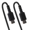 StarTech.com 20in (50cm) USB C Charging Cable, Coiled Heavy Duty Fast Charge & Sync USB-C Cable, USB 2.0 Type-C Cable, Rugged Aramid Fiber, Durable Male to Male USB Cable, Black (R2CCC-50C-USB-CABLE)(Coiled)
