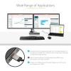 StarTech.com 20″ (50cm) Side Screw Locking USB C Cable 10Gbps – USB 3.2 Gen 2 Type-C Cable – 100W (5A) Power Delivery Charging, DP Alt Mode – Dual Screw Lock – USB-C Cord Charge/Sync (USB31CCSLKV50CM)(side screw)