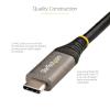 StarTech.com 20″ (50cm) USB C Cable 10Gbps – USB 3.2 Gen 2 Type-C Cable – 100W (5A) Power Delivery Charging, DP Alt Mode – USB-C Cord for USB-C Laptop/Phone/Device – Charge/Sync (USB31CCV50CM)(50cm / 20 in)