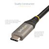 StarTech.com 20″ (50cm) USB C Cable 10Gbps – USB 3.2 Gen 2 Type-C Cable – 100W (5A) Power Delivery Charging, DP Alt Mode – USB-C Cord for USB-C Laptop/Phone/Device – Charge/Sync (USB31CCV50CM)(1m / 3ft)