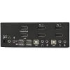 StarTech.com 2-Port DisplayPort KVM Switch – Dual-Monitor – 4K 60 – with Audio & USB Peripheral Support – DP 1.2 – USB Hub, TAA (SV231DPDDUA2)(2 Port Display Port)