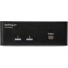 StarTech.com 2-Port DisplayPort KVM Switch – Dual-Monitor – 4K 60 – with Audio & USB Peripheral Support – DP 1.2 – USB Hub, TAA (SV231DPDDUA2)(2 Port Display Port)