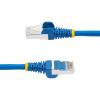 StarTech.com 2ft CAT6a Ethernet Cable – Low Smoke Zero Halogen (LSZH) – 10 Gigabit 500MHz 100W PoE RJ45 S/FTP Blue Network Patch Cord Snagless w/Strain Relief (NLBL-2F-CAT6A-PATCH)(Blue)