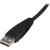 StarTech.com 2-in-1 Universal USB KVM Cable – Video / USB cable – HD-15 (VGA), USB Type B (M) to USB, HD-15 (VGA) – 15 ft – SVUSB2N1_15, Black(10 ft)
