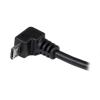 StarTech.com 2m Cord – A to Down Angle Micro B – Down Angled Micro USB Cable – 1x USB A (M), 1x USB Micro B (M) – Black (USBAUB2MD), 2m / 6 Feet(2m / 6 feet)