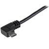StarTech.com 2m Cord – A to Down Angle Micro B – Down Angled Micro USB Cable – 1x USB A (M), 1x USB Micro B (M) – Black (USBAUB2MD), 2m / 6 Feet(2m / 6.5 ft)