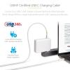 StarTech.com 2m White USB-C Charging Cable, USB-IF Certified USB C Cable, 240W PD, USB 2.0 Type-C Laptop Charger Cord, M/M