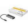 StarTech.com 3 Port 10Gbps USB C Hub with SD Card Reader – 3x USB-A & 1x SD Slot – Portable USB 3.1 Type C Adapter Hub – Laptop Hub – USB Bus Powered – Thunderbolt 3 Compatible , TAA (HB31C3ASDMB)