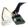 StarTech.com 3 Port 2b 1a 1394 Mini PCI Express FireWire Card Adapter – FireWire adapter – PCIe Mini Card – FireWire 800 – 2 ports + 1 x FireWire , TAA (MPEX1394B3)