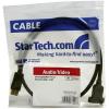 StarTech.com 3 ft. (0.9 m) Displayport Male to Female Cable – Mounting – Latched Connectors – DisplayPort – DP Monitor Cable (DPPNLFM3) Black(No Power Delivery)