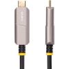 StarTech.com 30ft (9.15m) USB-C to HDMI 2.0 Active Optical Cable (AOC), 4K 60Hz, USB Type-C to HDMI Adapter Cable, CL3 Rated(50 ft / 15.2 m)