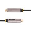 StarTech.com 30ft (9.15m) USB-C to HDMI 2.0 Active Optical Cable (AOC), 4K 60Hz, USB Type-C to HDMI Adapter Cable, CL3 Rated(50 ft / 15.2 m)