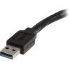 StarTech.com 32.8 ft Active USB 3.0 (5Gbps) Extension Cable with AC Power Adapter – Shielded – Male to Female USB 3.2 Gen1 Type A Extender, TAA (USB3AAEXT10M)(16.4 ft)