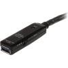 StarTech.com 32.8 ft Active USB 3.0 (5Gbps) Extension Cable with AC Power Adapter – Shielded – Male to Female USB 3.2 Gen1 Type A Extender, TAA (USB3AAEXT10M)(32.8 ft)