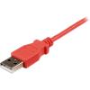 StarTech.com 3.3 ft. (1 m) USB to Micro USB Cable – USB 2.0 A to Micro B – White – Micro USB Cable (USBPAUB1MW)(Pink)