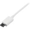 StarTech.com 3.3 ft. (1 m) USB to Micro USB Cable – USB 2.0 A to Micro B – White – Micro USB Cable (USBPAUB1MW)(White)