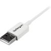 StarTech.com 3.3 ft. (1 m) USB to Micro USB Cable – USB 2.0 A to Micro B – White – Micro USB Cable (USBPAUB1MW)(White)