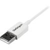 StarTech.com 3.3 ft. (1 m) USB to Micro USB Cable – USB 2.0 A to Micro B – White – Micro USB Cable (USBPAUB1MW)(White)