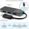 StarTech.com 3-Port DisplayPort 1.4 Splitter, DisplayPort to 3x DP Multi-Monitor Adapter, Triple 4K Computer MST Hub, USB Bus-Powered, Windows Only (MST14DP123DP)(3x DP 1.4)