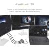 StarTech.com 3-Port USB-C Multi-Monitor Adapter, USB Type-C to 3x HDMI MST Hub, Triple 4K 60Hz HDMI Laptop Display Extender / Splitter, HDR, Extra-Long Built-In Cable, Windows (MST14CD123HD)(3x HDMI)