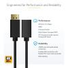 StarTech.com 3ft (1m) DisplayPort to Mini DisplayPort Cable, 4K UHD Video, DP to mDP Adapter (Not compatible w/ Thunderbolt)(3 ft / 1 m)