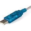 StarTech.com 3ft (91cm) 1-Port USB to RS232 DB9 Serial Adapter Cable, USB to Serial Adapter Cable – M/M