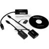 StarTech.com 3-in-1 Accessory Kit for Surface and Surface Pro 4 – mDP to HDMI / VGA – USB 3.0 GbE – Works with Surface Pro 3 and Surface 3 (MSTP3MDPUGBK),Black