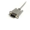 StarTech.com 3m Black Straight Through DB9 RS232 Serial Cable – DB9 RS232 Serial Extension Cable – Male to Female Cable (MXT1003MBK), 10 ft / 3m(Gray – M/F)