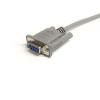 StarTech.com 3m Black Straight Through DB9 RS232 Serial Cable – DB9 RS232 Serial Extension Cable – Male to Female Cable (MXT1003MBK), 10 ft / 3m(Gray – M/F)