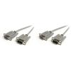 StarTech.com 3m Black Straight Through DB9 RS232 Serial Cable – DB9 RS232 Serial Extension Cable – Male to Female Cable (MXT1003MBK), 10 ft / 3m(Gray)