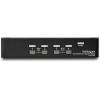 StarTech.com 4 Port DisplayPort KVM Switch – 4K 60Hz – Single Display – Dual Port UHD DP 1.2 USB KVM Switch with Integrated USB 2.0 Hub & Audio – Dell, HP, Apple, Lenovo – TAA Compliant (SV431DPUA2)(Single Monitor (4K60))