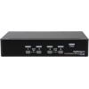 StarTech.com 4 Port DisplayPort KVM Switch – 4K 60Hz – Single Display – Dual Port UHD DP 1.2 USB KVM Switch with Integrated USB 2.0 Hub & Audio – Dell, HP, Apple, Lenovo – TAA Compliant (SV431DPUA2)(Single Monitor | Audio)